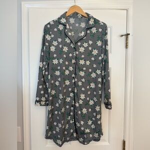 Like new Draper James gingham Magnolia nightshirt/nightgown